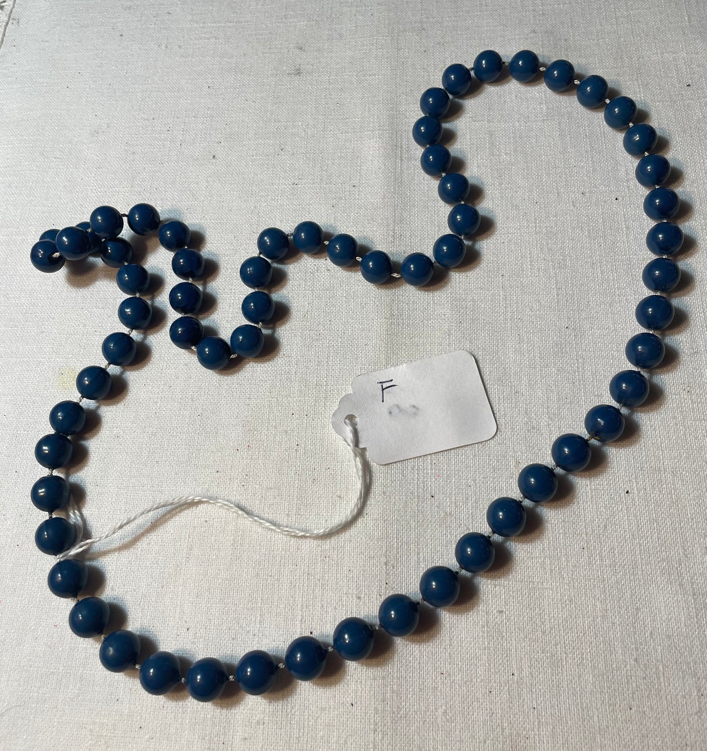 A lot of vintage blue and silver tone jewelry