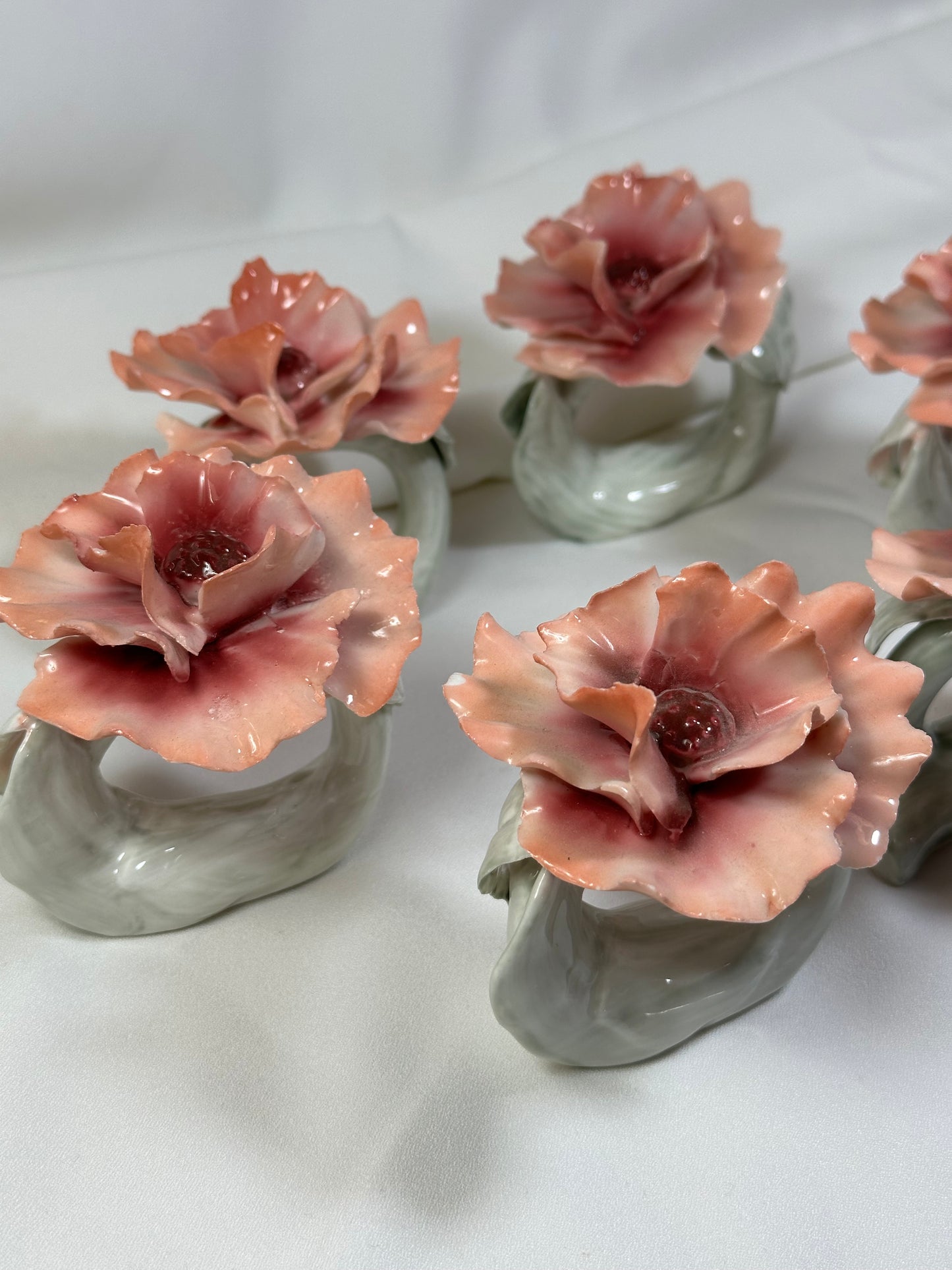 Ceramic flower decor