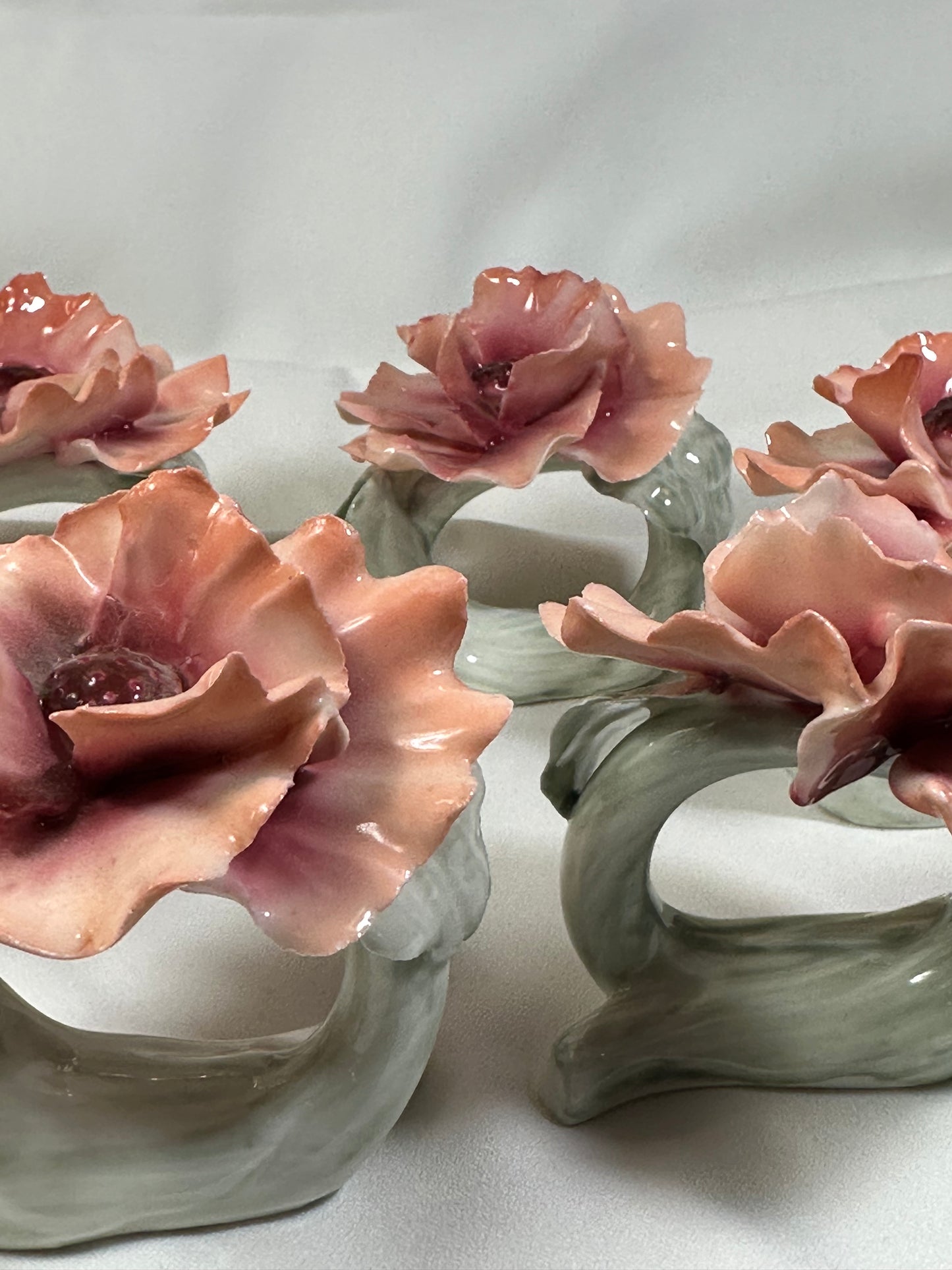 Ceramic flower decor