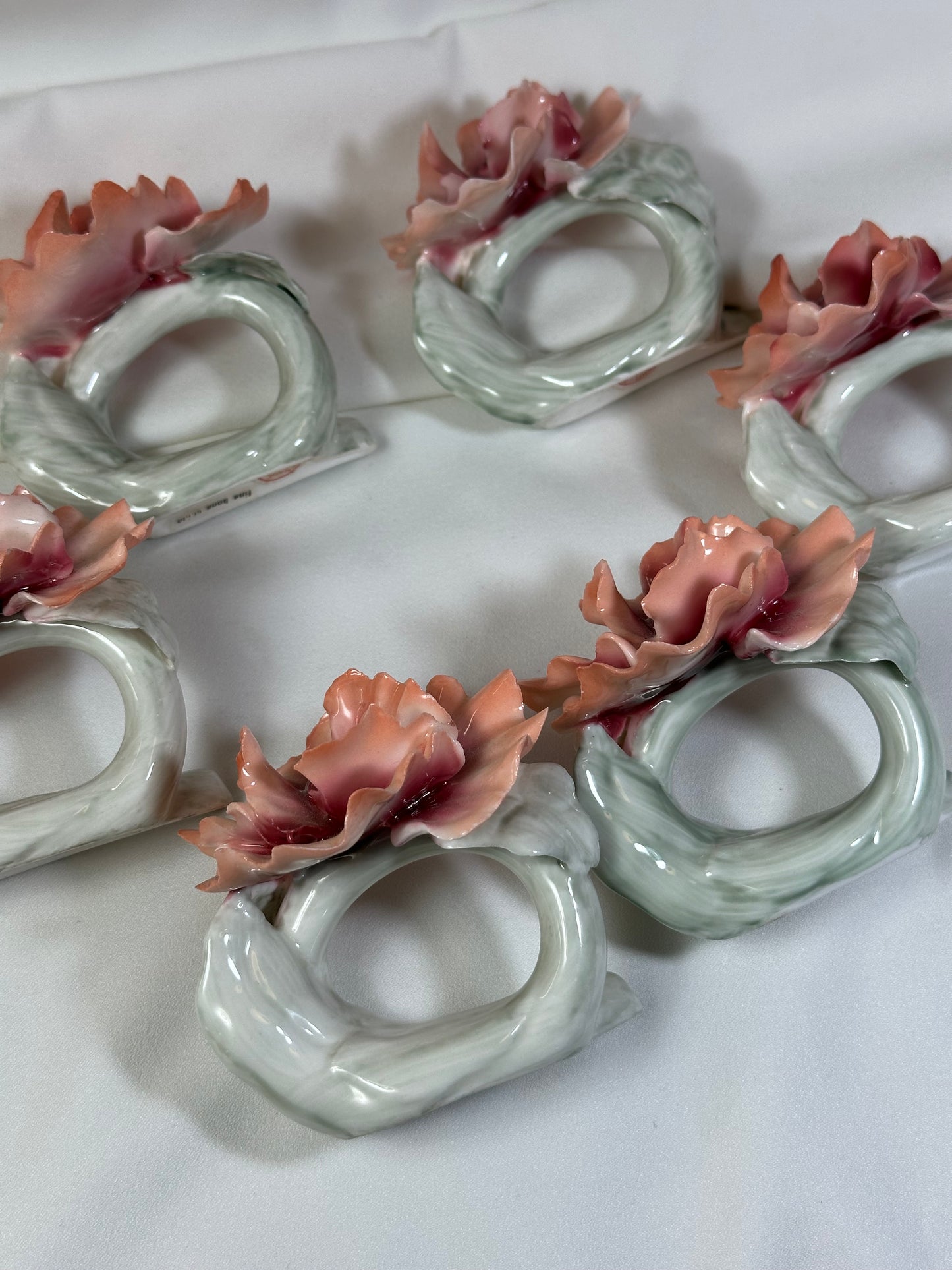 Ceramic flower decor